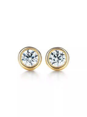 Authentic Tiffany and Co Diamond Studs
